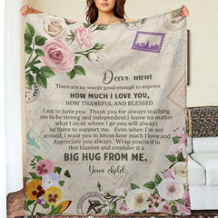 How Thankful & Blessed I Am To Have You - Family Blanket - New Arrival, Christmas Gift For Mother - Lovscape