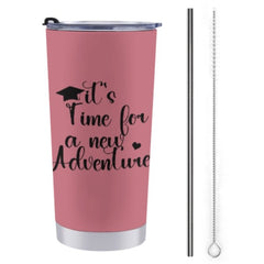 It's Time for a new Adventure Custom Graduation Tumblers Class of 2023 - Graduation Gift - Lovscape