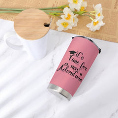 It's Time for a new Adventure Custom Graduation Tumblers Class of 2023 - Graduation Gift - Lovscape
