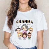 Just Call Me Grandma - Family Personalized Custom Unisex T-shirt, Hoodie, Sweatshirt - Mother's Day, Birthday Gift For Grandma - lovscape