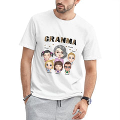 Just Call Me Grandma - Family Personalized Custom Unisex T-shirt, Hoodie, Sweatshirt - Mother's Day, Birthday Gift For Grandma - ARNOVIC