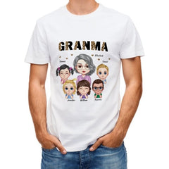 Just Call Me Grandma - Family Personalized Custom Unisex T-shirt, Hoodie, Sweatshirt - Mother's Day, Birthday Gift For Grandma - ARNOVIC