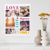 Love Happiness Joy Famliy Custom Photo canva - Lovscape