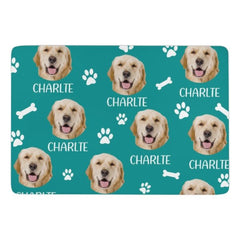 Love Has Four Paws - Personalized Decorative Mat - Upload Image, Gift For Pet Lovers, Christmas Gift - Lovscape