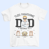 Fur Babies Rule The World - Dog & Cat Personalized Custom Unisex T-shirt - Father's Day, Gift For Pet Owners, Pet Lovers