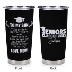 My Son Take Pride Tumblers - From Family - Graduation Gift for Son - Lovscape