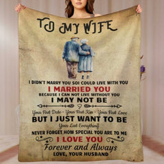 Never Forget How Special You Are To Me - Couple Blanket - New Arrival, Christmas Gift For Wife From Husband - Lovscape