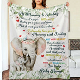 Our Adventures Are About To Start - Family Personalized Custom Baby Blanket - Baby Shower Gift - Lovscape