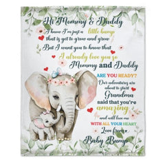 Our Adventures Are About To Start - Family Personalized Custom Baby Blanket - Baby Shower Gift - Lovscape