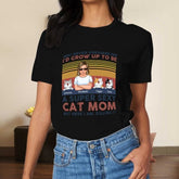 Super Cat Mom - Cat Personalized Custom Unisex T-shirt - Gift For Pet Owners, Pet Lovers - lovscape