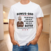 Thanks For Putting Up With My Mom- Gift For Dad, Funny Personalized T-shirt - lovscape