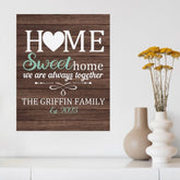 You Are Home Canvas - Lovscape