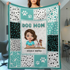 You Had Me At Woof - Dog Personalized Custom Blanket - Mother's Day, Birthday Gift For Pet Owners, Pet Lovers - Lovscape