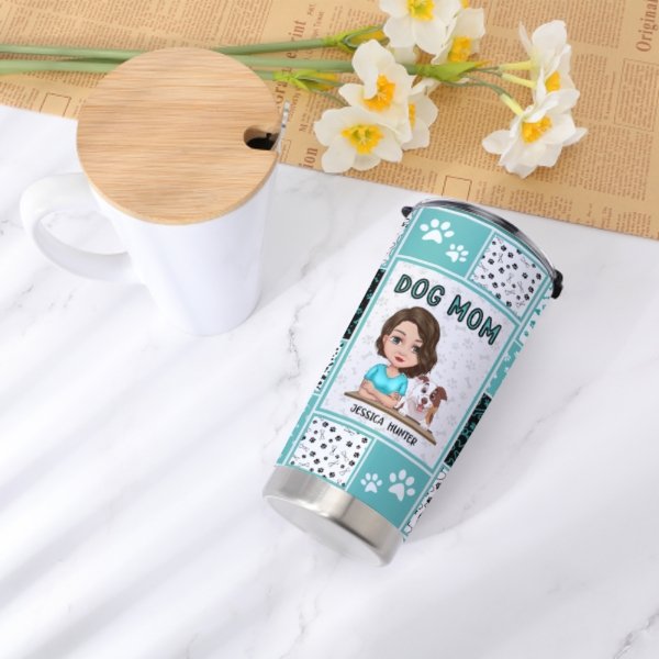 You Had Me At Woof - Dog Personalized Custom Tumbler - Mother's Day, Birthday Gift For Pet Owners, Pet Lovers - Lovscape