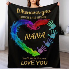 You’ll Know That We Love You - Personalized Custom Blanket - Gift For Grandma, Grandparents, Christmas Gift - Lovscape