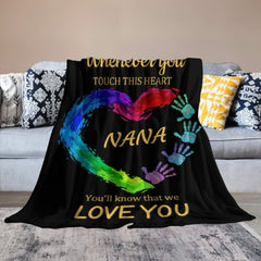 You’ll Know That We Love You - Personalized Custom Blanket - Gift For Grandma, Grandparents, Christmas Gift - Lovscape