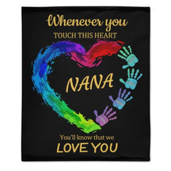 You’ll Know That We Love You - Personalized Custom Blanket - Gift For Grandma, Grandparents, Christmas Gift - Lovscape