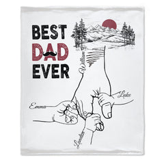 Meilleur papa de tous les temps - Couverture personnalisée 
