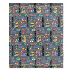 Livraison gratuite✈️Couverture personnalisée avec nom - Mini voiture de dinosaure