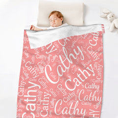 Personalized Name Customized Soft Blanket