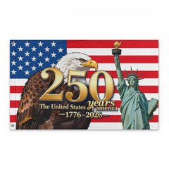[Patriotic Eagle Banner] America 250Th Anniversary Flag 1776-2026