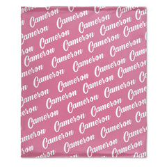 Custom Name Blanket for Adults Kids Personalized - Gifts for Birthday Christmas