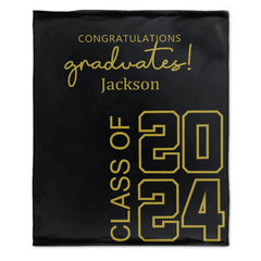 Class of 2023 Custom Graduation Blanket - Graduation Gifts