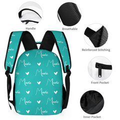 Personalized Custom Name Backpack For Family Kids Friends