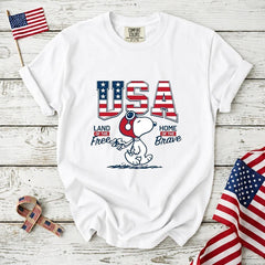 Comfort Colors USA Land Of The Free T-Shirt