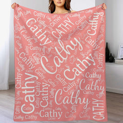 Personalized Name Customized Soft Blanket