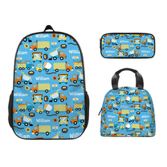 Truck Custom Personalized Backpack - Gifts for Kids