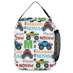 Personalized Monster Trucks Name Backpack