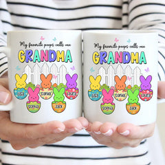 Easter Gift Favorite Peeps Call Me Grandma Mug
