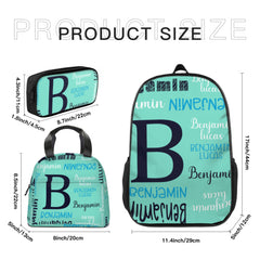 Livraison gratuite✈️Sac à dos avec nom personnalisé, sac à dos personnalisable avec initiales