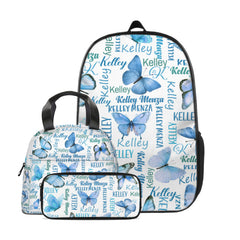 Livraison gratuite✈️Papillon personnalisé - Sac à dos doux et confortable