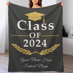 Couverture de nom personnalisée de la promotion 2024 - Cadeau de remise des diplômes
