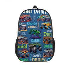 Personalized Car Backpack with Name - Gifts for Boys