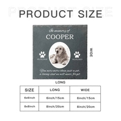 Cadeau commémoratif personnalisé pour animaux de compagnie avec photo d'animal de compagnie