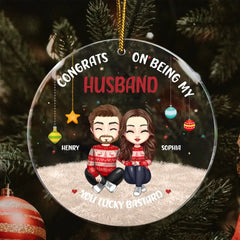 You're The Best Thing - Bijoux personnalisés pour couple - Acrylique rond