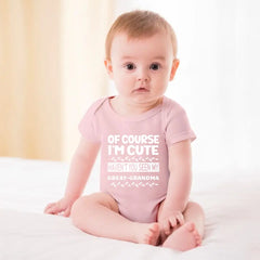 Combinaisons à manches courtes pour bébé - Mon arrière-grand-mère