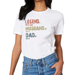 Sweat à capuche unisexe personnalisé personnalisé pour la famille - Légende, mari, papa et papa depuis