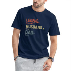 Sweat à capuche unisexe personnalisé personnalisé pour la famille - Légende, mari, papa et papa depuis