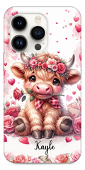 Lovely Highland Phone Case - Idée cadeau pour anniversaire/Saint Valentin - Étui pour iPhone