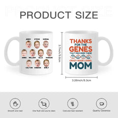 Cadeaux photo personnalisés personnalisés pour les mères Mug