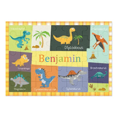 Puzzle dinosaure personnalisé pour les tout-petits, 35 pièces/70 pièces