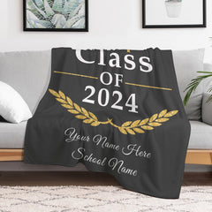 Couverture de nom personnalisée de la promotion 2024 - Cadeau de remise des diplômes