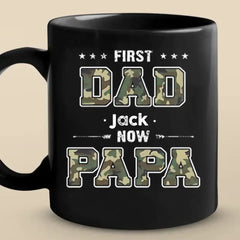 À mon mari, j'aimerais pouvoir remonter l'horloge - Copie de tasse noire