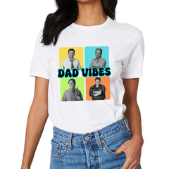 Chemise photo personnalisée personnalisée - Dad Vibes, cadeau pour papa