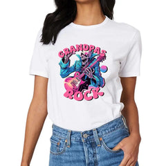 Rock Dad, Funny Skeleton Dad, T-shirt tendance pour la fête des pères