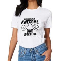 T-shirt IMPRESSIONNANT DAD - Voici à quoi ressemble un papa